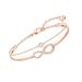 Eternal Love Double Layer Bracelet Female Element Crystal 8 Shaped Bracelet_ipsvogv.com