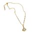 Ginkgo 【 】 Leaf Skirt Diamonds, Light Luxury Charm, Gorgeous Full Of Diamonds Necklace, Women's Versatile Clavicle 【 】 , Charm, Necklace,_ipsvogv.com