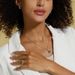 Retro light luxury cultivated emerald necklace S925 silver inlaid cultivated colored gem clavicle chain_ipsvogv.com