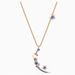 Starry Night Sweet Double Sided Design Necklace Female Element Crystal Star And Moon Clavicle Necklace Female_ipsvogv.com
