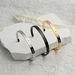 Women's Jewelry High Grade Jewelry Simple Stainless Steel C Shaped Bracelet Niche Jewelry Temperament Light Luxury Letter Couple Bracelet_ipsvogv.com
