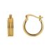 Geometric Multi Layer Arc Earrings For Women Copper Plated With Real Gold Fashion Retro Niche Versatile Design Earrings_ipsvogv.com