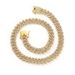 Hip Hop U-shaped Personalized And Women's Feet Chains Baroque Necklace Water Diamond Men's Punk Jewelry Cuban Chain_ipsvogv.com