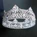 Golden Crown Simple Multi Color Full Round King Crown Headdress Birthday Bride Crown Universal_ipsvogv.com