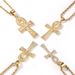 Trendy And Fashionable Anhe Cross Necklace Instagram Brand Couple Long Sweater Chain Accessories Factory_ipsvogv.com
