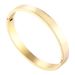 Men's And Women's Jewelry Smooth Four Color Stainless Steel Bracelet Vacuum Electroplated Titanium Steel Bracelet_ipsvogv.com