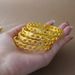 1 Fashionable Gold-plated Zircon Open Bracelet For Ethiopian Women's Wedding Party Gift_ipsvogv.com