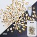 Arte Clavo New Mix Style Mocha Color 100pcs Flat Back Nail Art Rhinestones Apply To Manicure Decoration Accessories Stones_ipsvogv.com