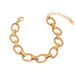 Stainless Steel Women Fashion Punk Gold Plated Non-Fading Thick Chain Bracelet For Men_ipsvogv.com