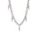 Design, Cool Style, Versatile Titanium Steel Necklace, Men's Trendy Brand, Punk Hip Hop Tassel Rivet, Light Luxury Clavicle Necklace_ipsvogv.com