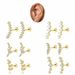 Hot Sale Exquisite And Gorgeous High End Zircon Branch Style Earrings Fashionable Ladies Earrings_ipsvogv.com