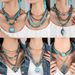 Jewelry turquoise necklace Bohemian style multi-layer layered collarbone chain NK24180_ipsvogv.com