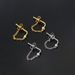 Unisex chain single diamond earrings for women with micro inlaid zircon simple ear bone studs popular piercing earrings_ipsvogv.com