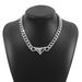 N11921 Exaggerated 3D Geometry Necklace ZA Style Classic Light Luxury Exquisite Versatile Earrings_ipsvogv.com