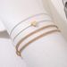 Beach Style Hot Selling Personalized Temperament, Double-layer Chains, Gold-plated Love Ankle Chains For Women_ipsvogv.com