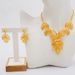 Hot Selling Dubai Luxury Jewelry Necklace Earrings Two-piece Set Bride Wedding Batch_ipsvogv.com