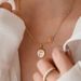 Small Luxurious Gold-plated Shell Lucky Brand Necklace Women's Collarbone Chain, Sweater Chain For Autumn And Winter,_ipsvogv.com