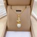 Super 【 】 Immortal Pearl Butterfly Light Luxury Charm Gorgeous Full Diamond Necklace Women's Versatile Clavicle Chain 【 】_ipsvogv.com