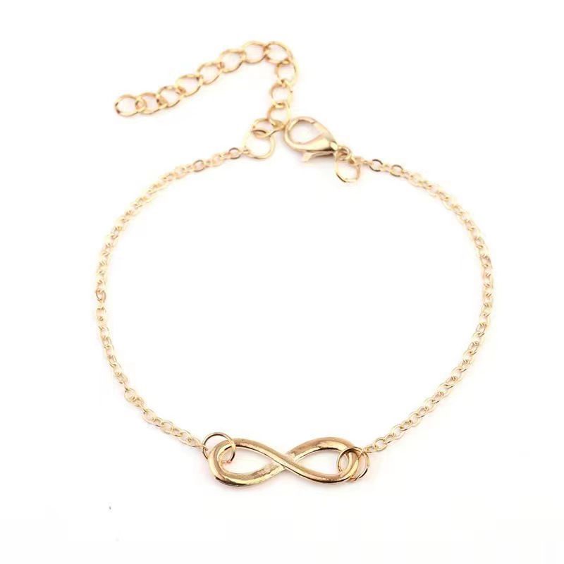 Creative simple fashion versatile temperament ladies set of accessories necklace bracelet two piece set_ipsvogv.com