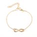 Creative simple fashion versatile temperament ladies set of accessories necklace bracelet two piece set_ipsvogv.com