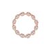 Personalized Square Geometric Large Chain Diamond Bracelet_ipsvogv.com