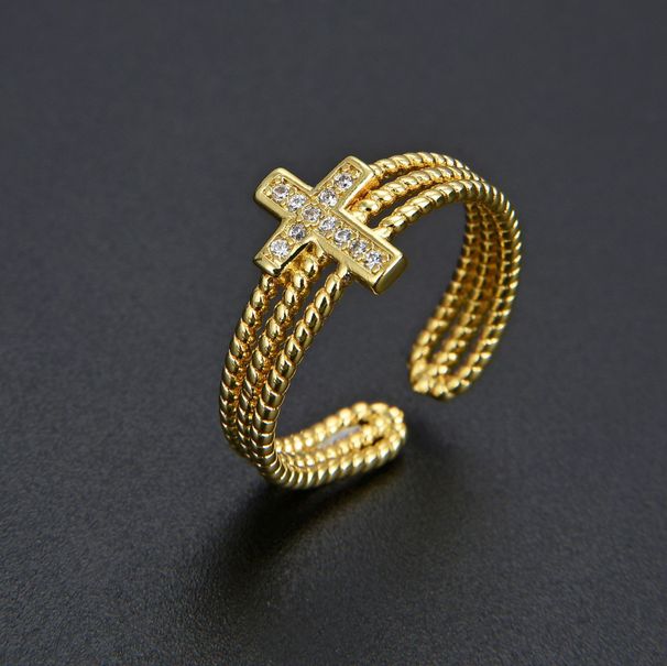 Women’s Jewelry Set Fashion Multi Layer Diamond Zircon Ring Opening Adjustable Female Index Finger Ring_ipsvogv.com
