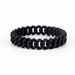 American Style Personality Camouflage Mixed Color Hollow Silicone Braided Trendy Men's Wristband Fashion Simple Bracelet_ipsvogv.com