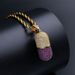 Personalized Capsule Pill Pendant Micro Inlaid Zircon Detachable Pendant Hip Hop Men And Women With The Same Amount_ipsvogv.com