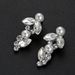 New Arrival Bride Fashion Necklace Earrings Set Alloy Rhinestone Two Piece Wedding Jewelry_ipsvogv.com