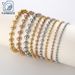 Stainless Steel Simple Fashion Steel Bead Chain Versatile Round Bead Bracelet Handmade Chain Jewelry_ipsvogv.com