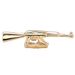 Hip Hop Braces Gold Teeth AK47 Rifle Shape Gold Braces Trend Halloween Hip Hop Cross Border Factory Direct Sales_ipsvogv.com