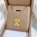 Cat 【 】 Tail Zircon Light Luxury Charm Gorgeous Full Diamond Necklace Women's Versatile Clavicle Titanium Steel Chain 【 】_ipsvogv.com