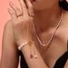 Baroque Natural Stone Freshwater Pearl Bracelet, Women's Niche Temperament, Exquisite Gold Electroplating Bracelet_ipsvogv.com