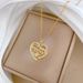 Love 【 】 Mama Zircon Light Luxury Charm Gorgeous Full Diamond Necklace Women's Versatile Clavicle Titanium Steel Chain 【 】_ipsvogv.com