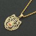 Hip Hop Full Diamond Lion Head Pendant Necklace Jewelry Trendy Men's Street Dance Bounce Dressing Personalized Sweater_ipsvogv.com