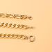 Jewelry Simple Geometric Hollow Retro Hand Jewelry For Women Punk Thick Chain Tassel Bracelet_ipsvogv.com