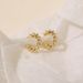 Unisex Fashionable And Simple Twisted C Shaped Earrings With Thick Thread Commuting All Match Earrings_ipsvogv.com