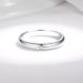 Sterling Silver Ring For Women Simple And Fashionable Moissanite Ring Index Finger Diamond Ring_ipsvogv.com