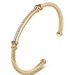Open Bangle Fashionable And Versatile Trendy Ladies Inlaid Diamond Titanium Steel Wire Rope Bracelet_ipsvogv.com