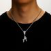 Letter English New Fashionable Diamond Inlaid Jewelry, Women's Pendant Necklace, Ins Design Sense, High-end_ipsvogv.com