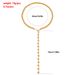 Jewelry Retro Round Beaded Chain Beaded Necklace Simple Beaded Tassel Long Niche Necklace for Women_ipsvogv.com