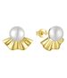 Freshwater pearl earrings ear studs s925 sterling silver earrings light luxury high end accessories for women jewelry_ipsvogv.com