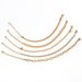 New Fashionable Gold Chain Dot Diamond Beaded Bracelet Handpiece_ipsvogv.com