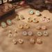 Medieval Oil Painting Series Earrings Baroque Pearls High Quality New Chinese Style National Style Earrings Versatile Temperament New Style Women_ipsvogv.com