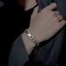 Minimalist Style Cuban Bracelet For Men Hip Hop Trend Simple Street Chain Men's Niche Design Titanium Steel Jewelry_ipsvogv.com