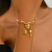 Unisex Jewelry Fashion Punk Style Hip Hop Bracelet For Women Ins Niche Design Love Key Pendant Personality Chain Simple Bracelet_ipsvogv.com
