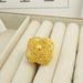 Ladies' Fashion Luxury Hollow Flower Leaf Women's Ring Adjustable Size Bridal Wedding Birthday Party, Christmas Gift_ipsvogv.com