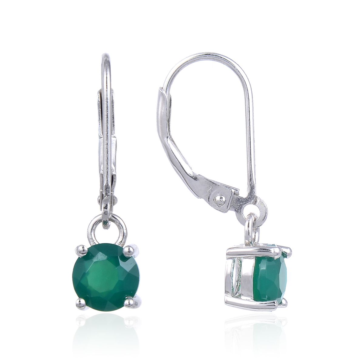 Simple Long Natural Topaz Earrings New Garnet S925 Sterling Silver Inlaid Colored Gemstone Earrings Fashion_ipsvogv.com