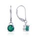 Simple Long Natural Topaz Earrings New Garnet S925 Sterling Silver Inlaid Colored Gemstone Earrings Fashion_ipsvogv.com