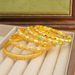 Luxurious And Elegant Geometric Flower Design Women's Copper Plated Bracelet Bridal Wedding Party Birthday Gift_ipsvogv.com